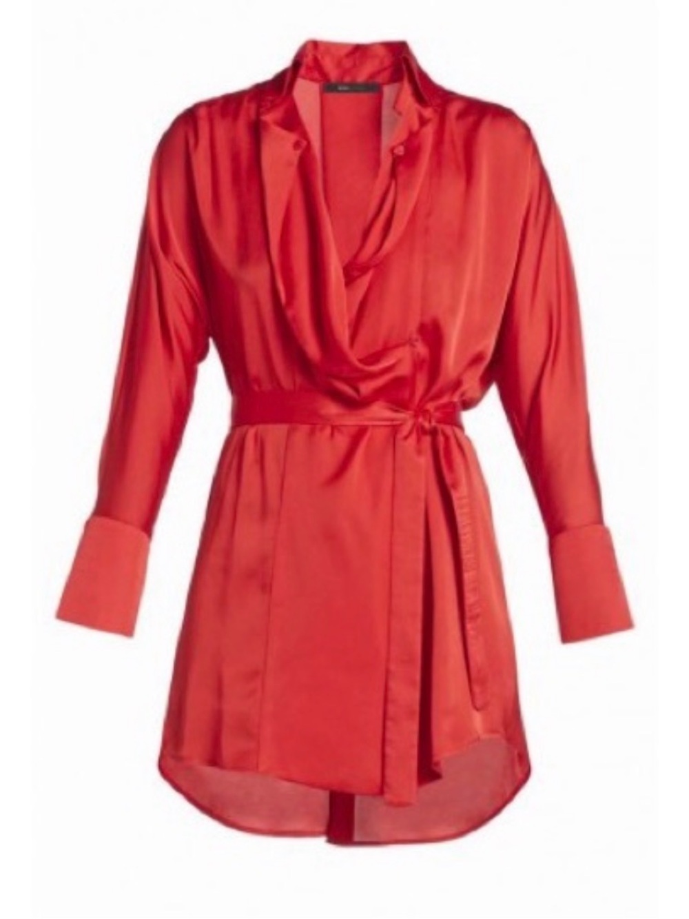 Red Satin dress